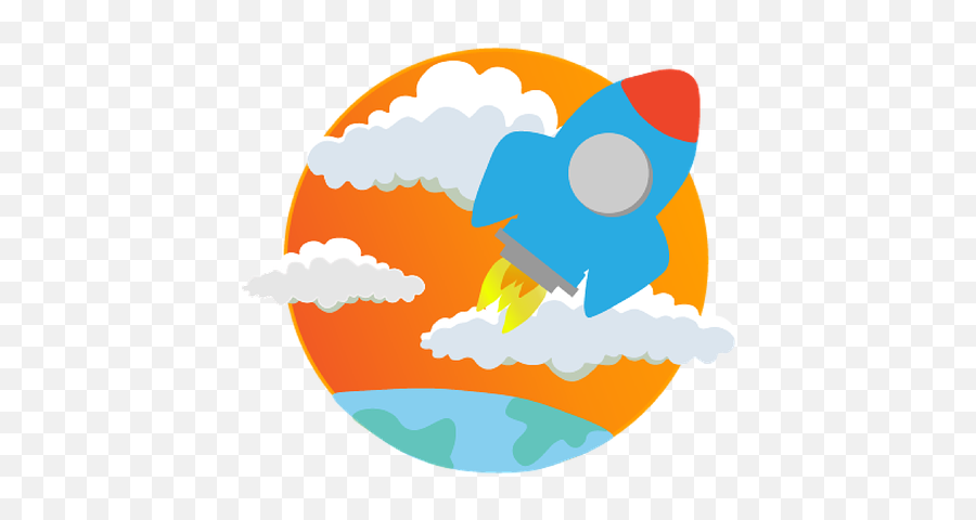 Rocket Ship Fire - Circle Emoji,Fire Emoji Jpg