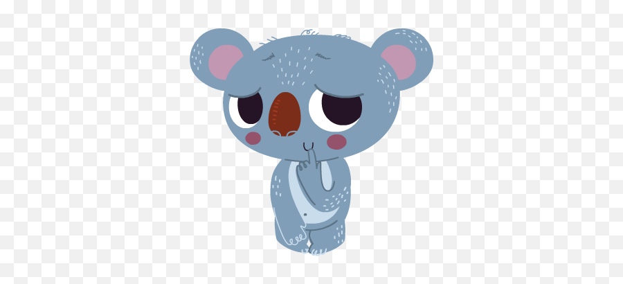 Koala Emoji For Ree - Chegar Em Casa E Poder Ficar Feia,Koala Emojis
