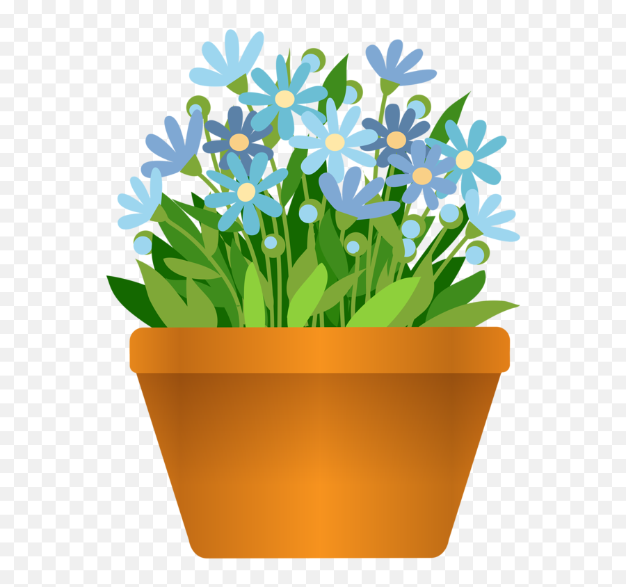 Plant Potted Plant Transparent - Flower Pot Clipart Png Emoji,Potted Plant Emoji