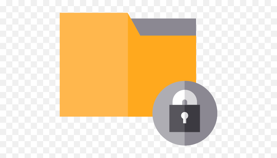 Folder Lock Png Icon - Graphic Design Emoji,Lock Emoji