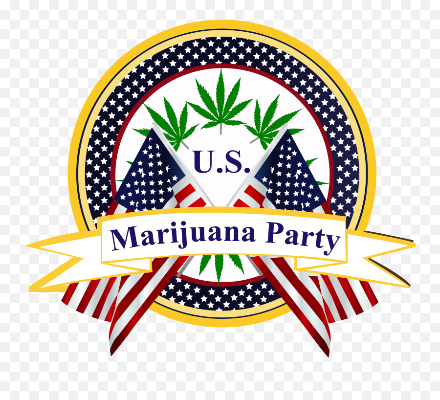 Marijuana Party - Us Marijuana Party Hd Png Download Weed Us Marijuana Party Emoji,Pot Leaf Emoji