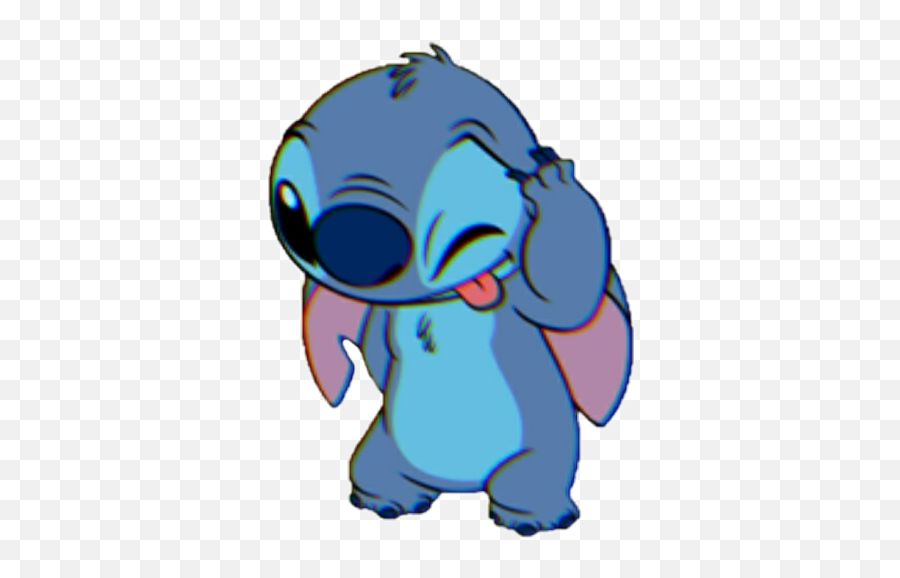Stitch Guilty Cute Blue Leloandstitch Sticker 200follow - Stitch Disney Emoji,Guilty Emoji