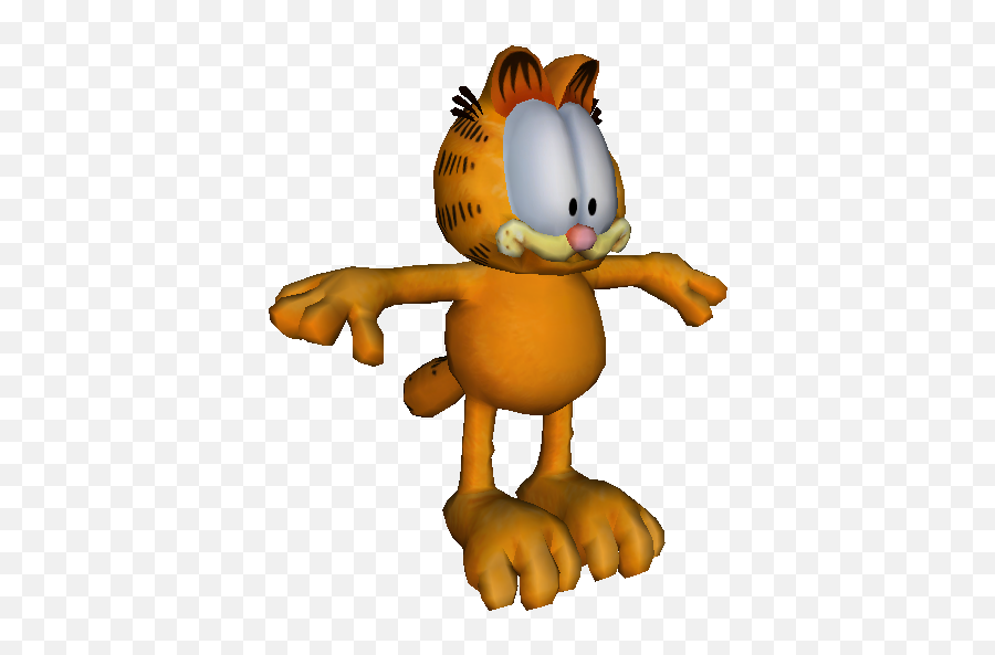 Lasagna Garfield Clipart - Garfield Meme T Pose Emoji,Lasagna Emoji