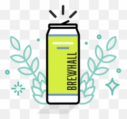 Super Rad Double Radler - Illustration Clipart Full Size Brewhall Beer Can Emoji,Rad Emoji