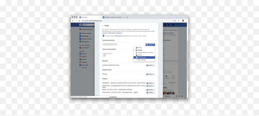 Facebook Cómo Hacer Tu Perfil Lo Más Privado Posible - Screenshot Emoji,Como Poner Emojis En Facebook