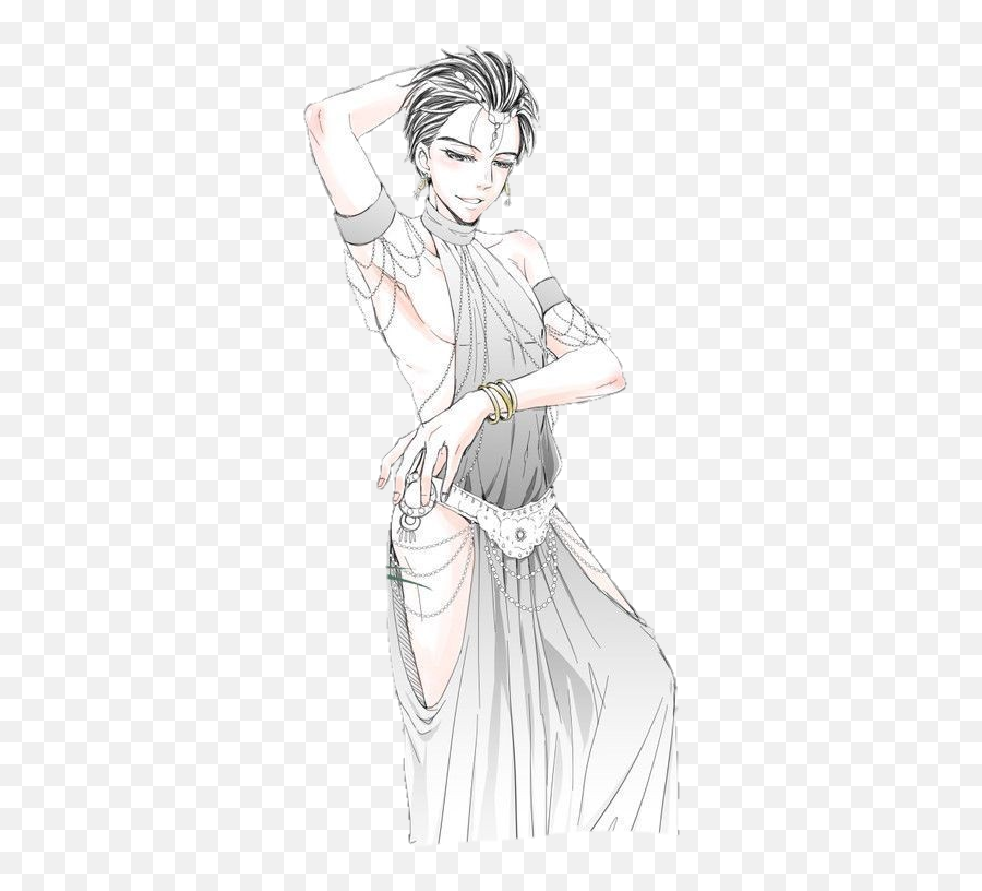 Yuurikatsuki Yurionice Belly Dancer - Sketch Emoji,Belly Dancer Emoji
