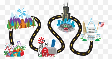Road Clipart - Traveling Png Emoji