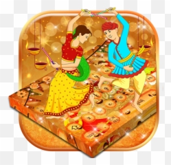 Amazoncom Navratri Garba and Dandiya HD Keyboard Theme - Cake Emoji