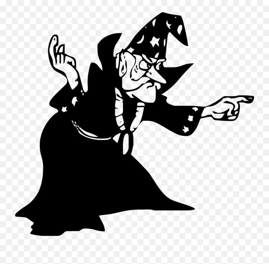 Evil Halloween Magic Magician Male - Wizard Clipart Emoji,Grim Reaper Emoji