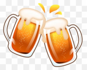 Clinking Beer Mugs Emoji For Facebook Email Sms - Emoticon