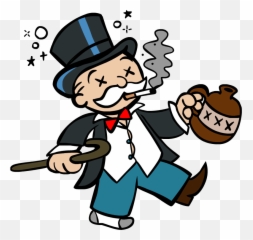 The Day I Quit Playing Games - Monopoly Man Png Emoji