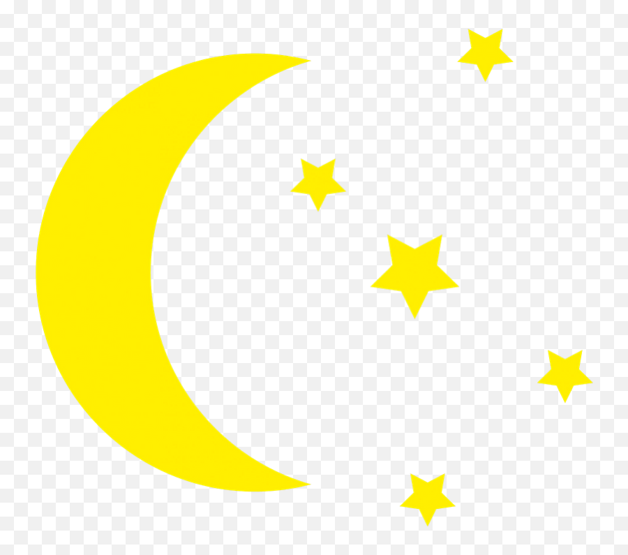 Cartoon Crescent And Stars Clipart Free Download - Hot Pink Emoji,Night Sky Emoji