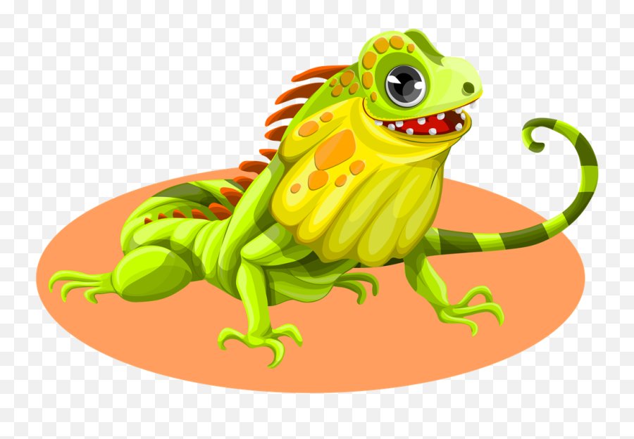 Iguana Clipart Tuko Picture - Iguana Cartoon Transparent Emoji,Iguana Emoji