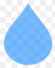 Drop Water Rain Tear Teardrop Liquid Raindrop - Blue Droplet Clipart Emoji