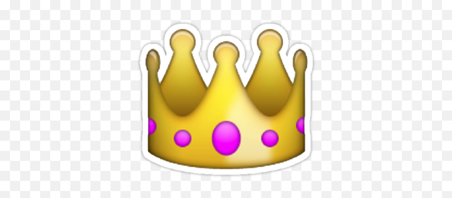 Épinglé Par Hibaallah Saad Sur Emoji - Iphone Transparent Crown Emoji,Emoji Sentences