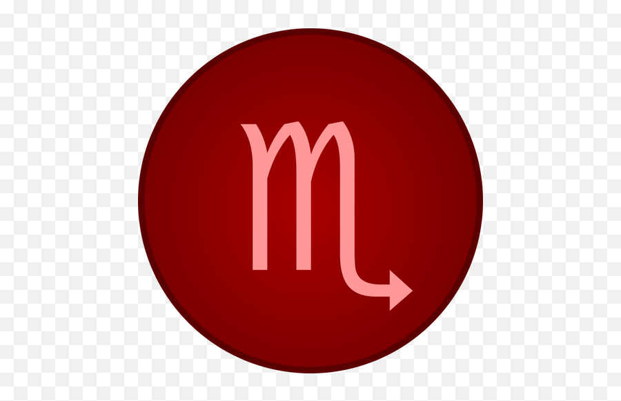 Scorpio Symbol - Circle Emoji,Aquarius Symbol Emoji