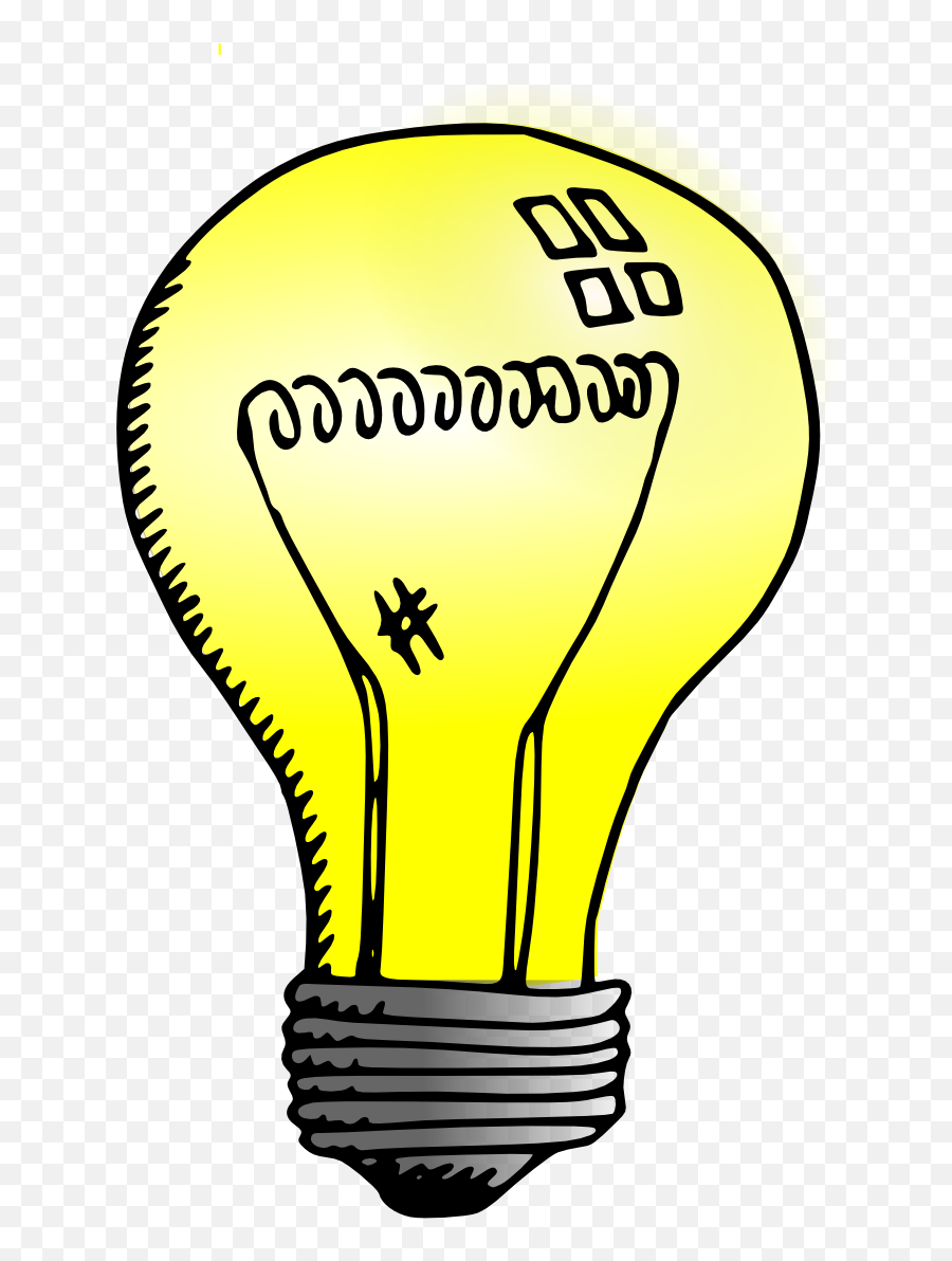 Light Bulb Png Images Transparent Free Download - Light Bulb Clip Art Emoji,Lightbulb Emoji