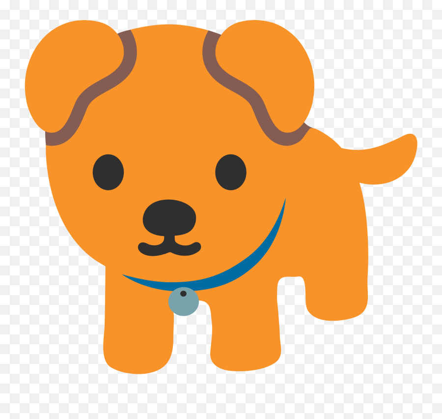 Emoji Dog Transparent Png - Cartoon Transparent Background Dog Png,Animal Emojis