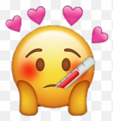 Emojie Emonjies Emotions Emoticones Emoji Enfermo Enamo - Heart Cartoon Aesthetic Love,Emoticones