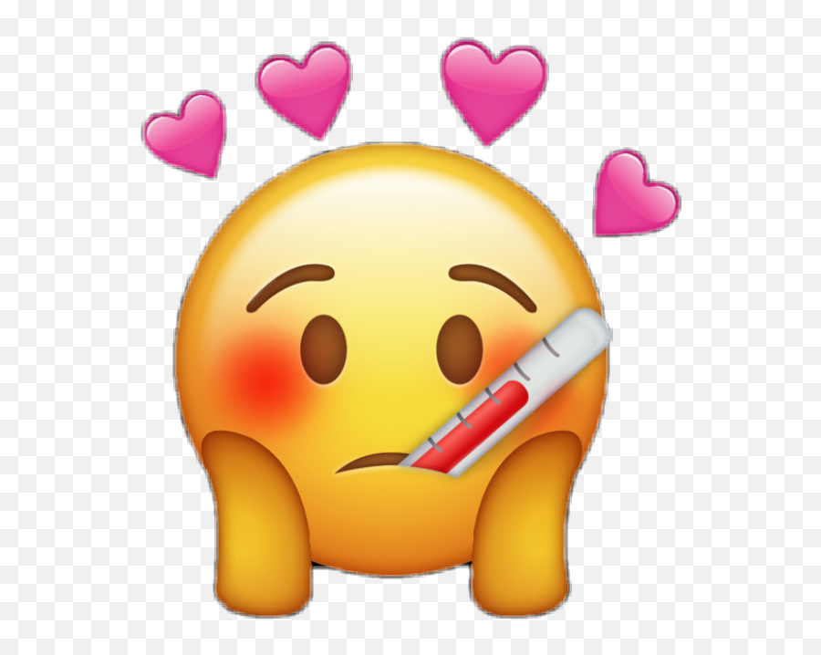 Emojie Emonjies Emotions Emoticones Emoji Enfermo Enamo - Heart Cartoon Aesthetic Love,Emoticones