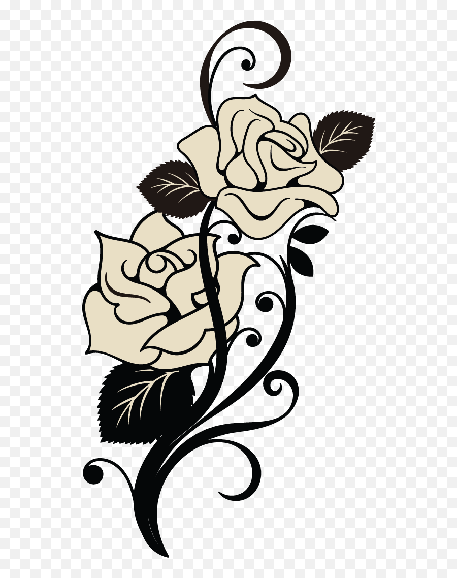 White Black Flower - Illustration Emoji,Black Flower Emoji