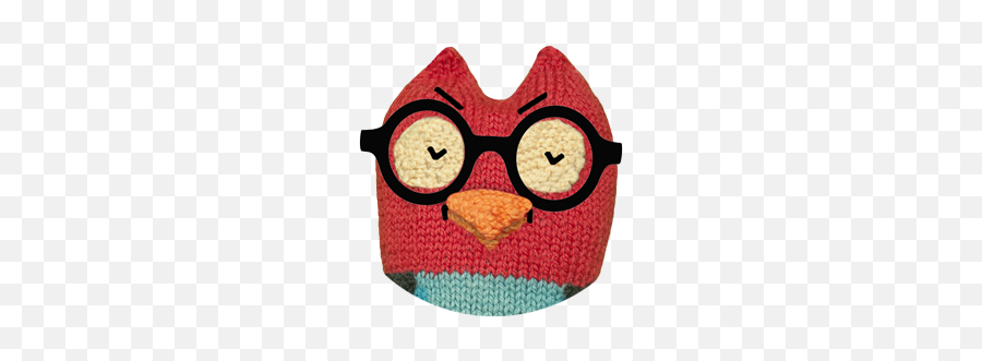 Hipster Owl - Coin Purse Emoji,6 Owl Emoji