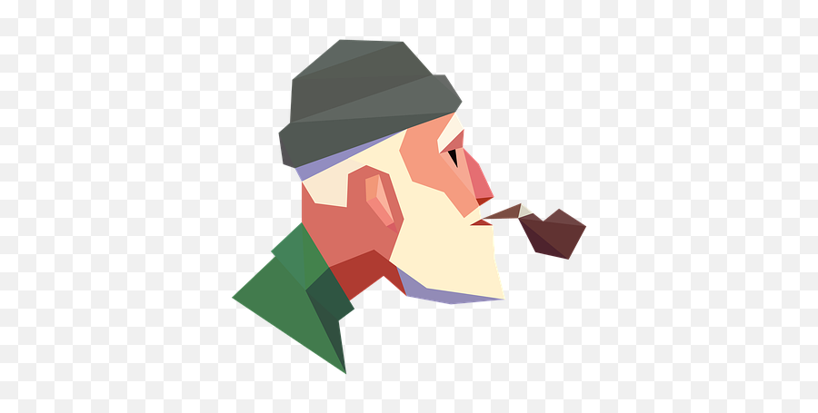 Smoke Old Man Smoking - Old Man Smoking Illustration Emoji,Cigarette Emoji Android