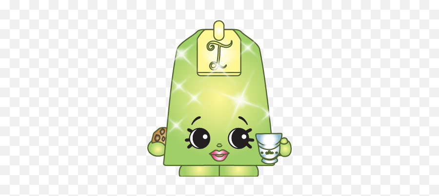 Shopkins - Cartoon Emoji,Tea Emoticon