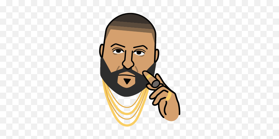 Moji Talk - Dj Khaled Animated Gif Emoji,Dj Emoji