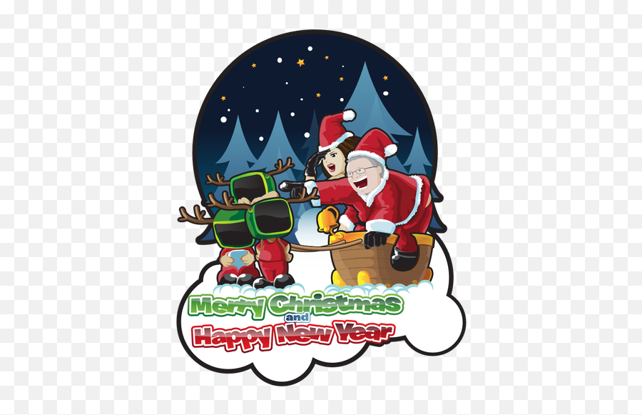 Merry Christmas And Happy New Year - Merry Christmas And Happy New Year Clipart Emoji,Merry Xmas Emoji