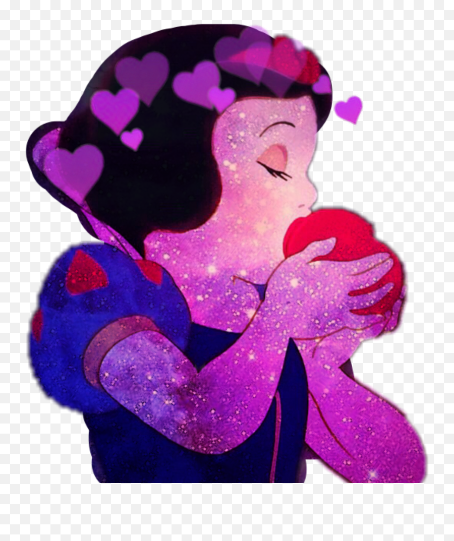 Galaxie Galaxia Blancanieves Apple - Snow White Bites The Apple Emoji,Apple Hug Emoji