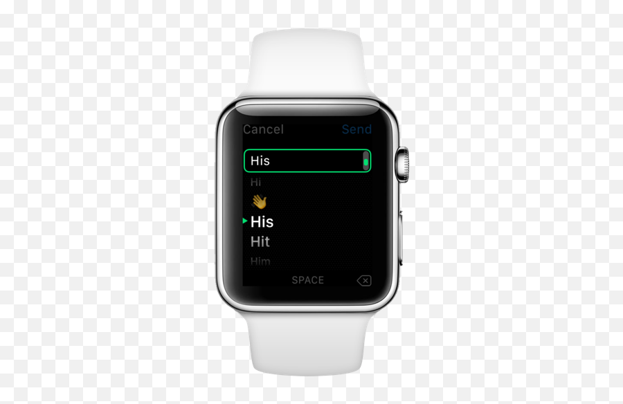 Suggestions While Typing - Apple Watch Microsoft Authenticator Emoji,Watch Emoji Png