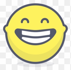 Laughing Emoji Icon Of Colored Outline - Smiley,Comet Emoji
