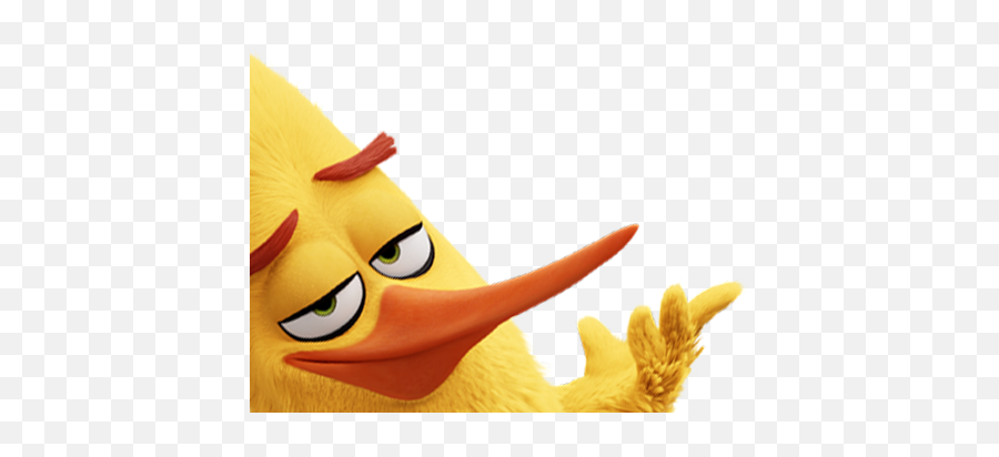 Download Angry Birds - Angry Bird Movie Chuck Full Size Angry Birds Movie Chuck Png Emoji,Angry Birds Emojis