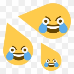 Discord Emoji - Open Eye Crying Laughing Emoji Meme Gif,Emoji For Pictures