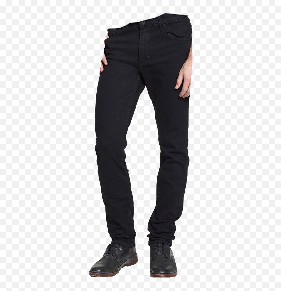 Jeans Black Pants Trousers Mens Men - Pocket Emoji,Emoji Pants For Men