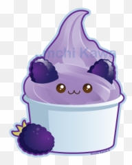 Fruit Blackberrry Kawaii Freet - Blackberry Emoji