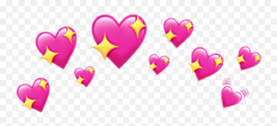 Coracoes Emojiiphone Iphone Emoji Tumblr - Heart Emojis Png,Emoji Meme Tumblr