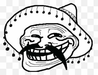 Mexican Face Transparent Png Clipart - Troll Emoji