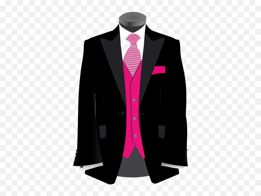 Pink Suit Clipart Emoji,Pink Emoji Outfit