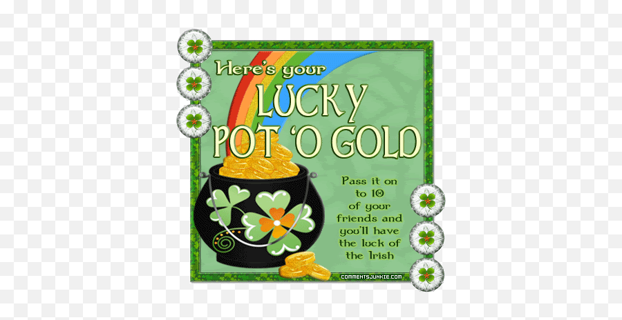 Top Your Lucky Stickers For Android Ios - Happy St Day Pot Of Gold Emoji,Lucky Emoji
