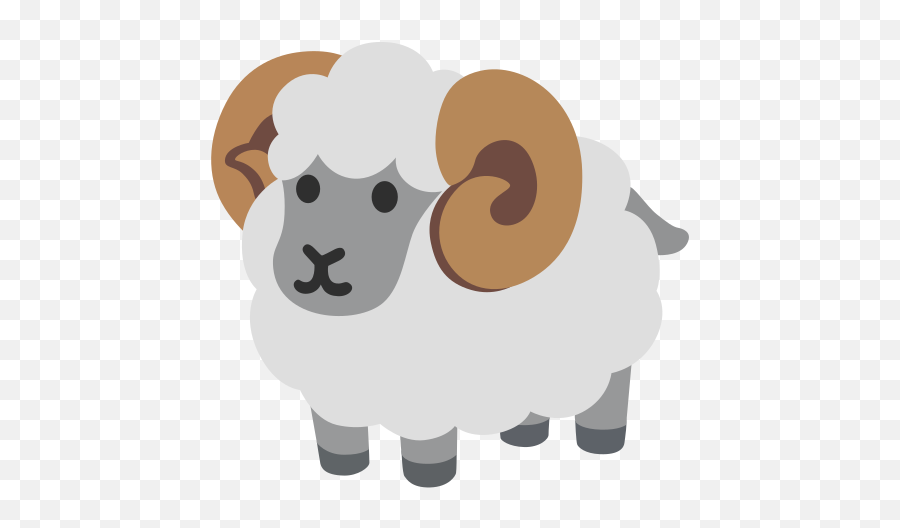 Ram Emoji - Ram Emoji,Sheep Emoji