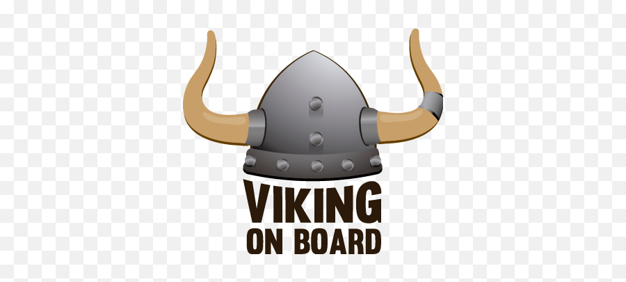 Viking On Board Baby In Car Sticker - Language Emoji,Viking Emoji