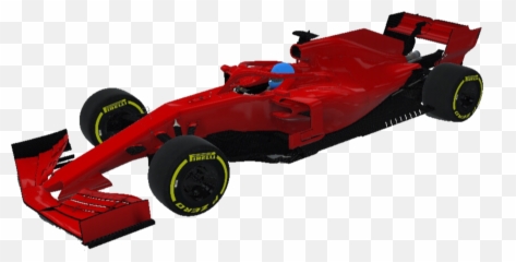 F1 Red Car Png Sticker - Formula One Emoji