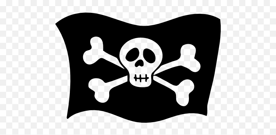 Worried Pirate Flag Sticker - Pirate Logo Enfant Emoji,Pirate Flag Emoji