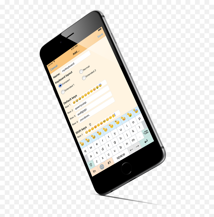 Fullkeys Keyboard Extension For Iphone And Ipad - Portable Network Graphics Emoji,Iphone 5 Emojis