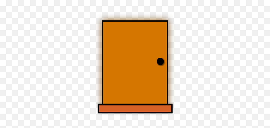 Cartoon Door - Dibujo Animado De Una Puerta Emoji,Chick Emoticon