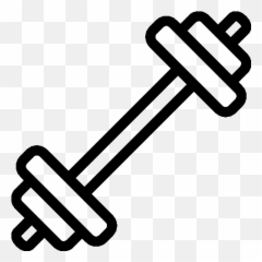 Sports Barbell Icon - Barbell Icon Png Emoji,Barbell Emoji
