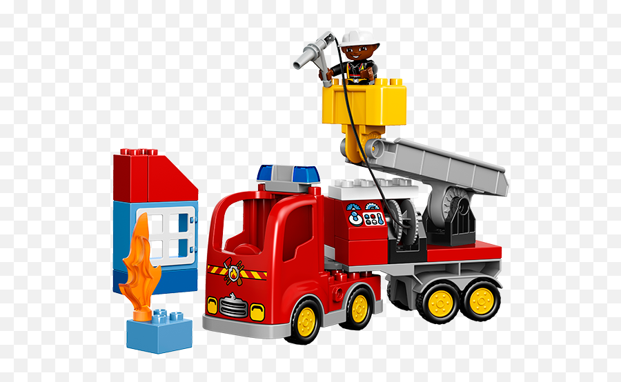 Duplo 10592 Fire Truck Large - Lego Duplo 10592 Emoji,Firetruck Emoji