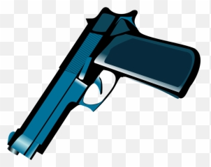 Gun Weapon Metallic - Pointing Down Png Emoji